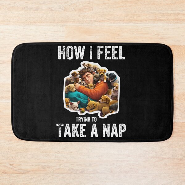 Item preview, Nap Interrupted: Small Dog Pile designed and sold by JCRockDesign.