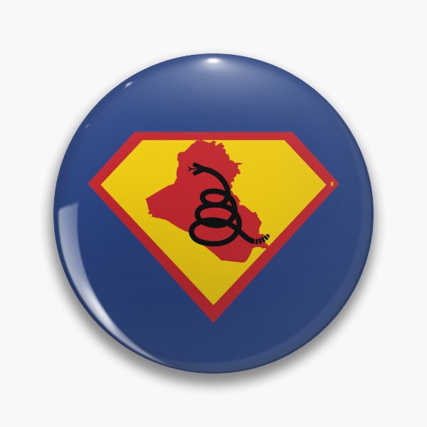Item preview, IRAQ  - Freedom Is The Superpower - Modern Gadsden Snake Flag - Dont Tread On Me SUPERHERO design designed and sold by pelagio.