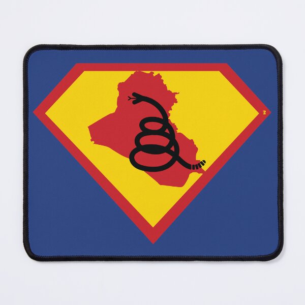 Item preview, IRAQ  - Freedom Is The Superpower - Modern Gadsden Snake Flag - Dont Tread On Me SUPERHERO design designed and sold by pelagio.
