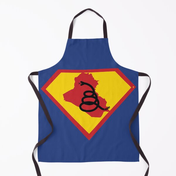 Item preview, IRAQ  - Freedom Is The Superpower - Modern Gadsden Snake Flag - Dont Tread On Me SUPERHERO design designed and sold by pelagio.