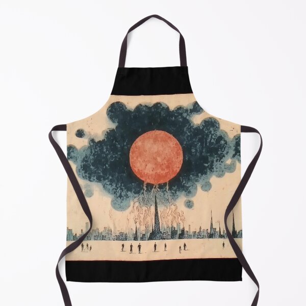 Item preview, Atomic Sun Over The Shattered City designed and sold by landletsy.