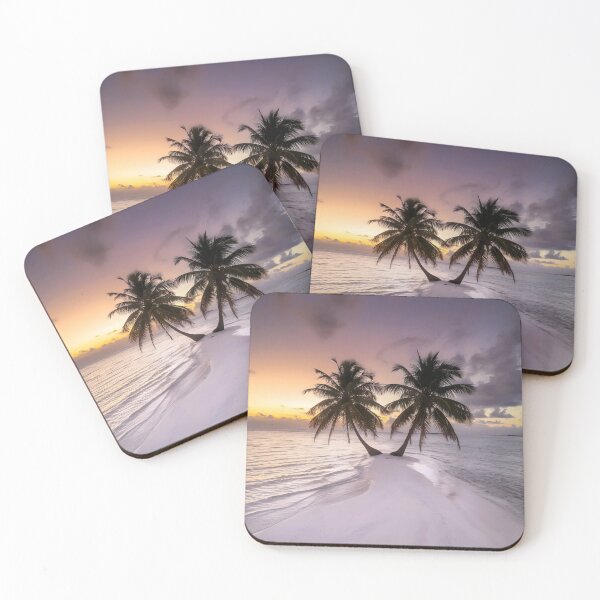 Item preview, two palm trees in the sea 3  designed and sold by AA-designstore.