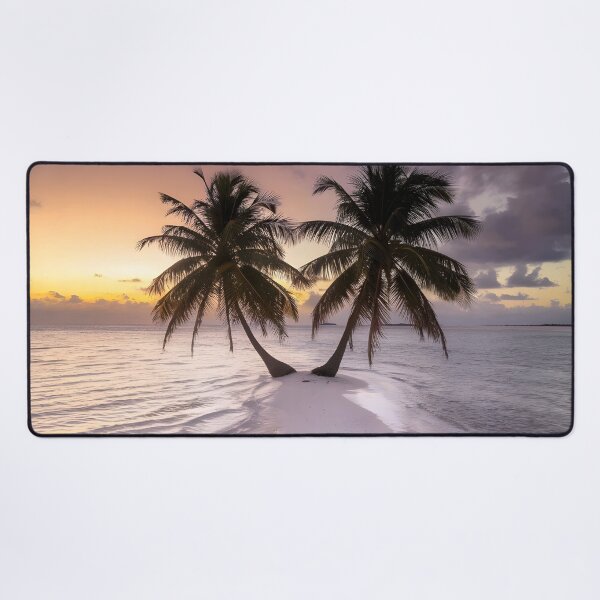 Item preview, two palm trees in the sea 3 designed and sold by AA-designstore.