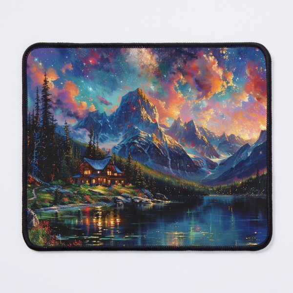 Item preview, Mountain Cabin 1  designed and sold by Dawn van Doorn.