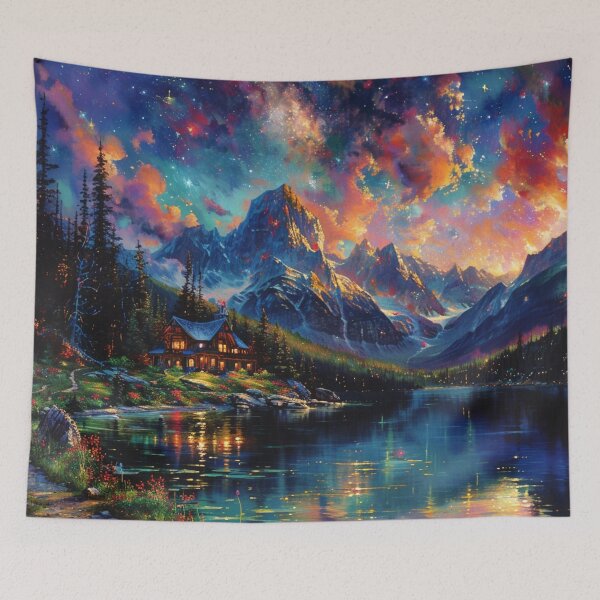 Item preview, Mountain Cabin 1  designed and sold by Dawn van Doorn.