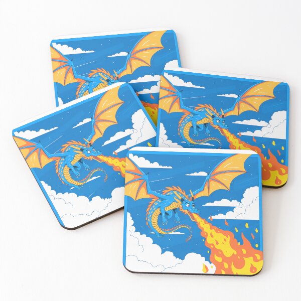 Item preview, Blazing Skyfire Dragon designed and sold by L Samos.