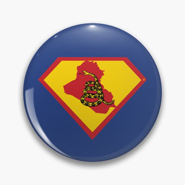 Item preview, IRAQ  - Freedom Is The Superpower - Gadsden Snake Flag - Dont Tread On Me SUPERHERO design designed and sold by pelagio.