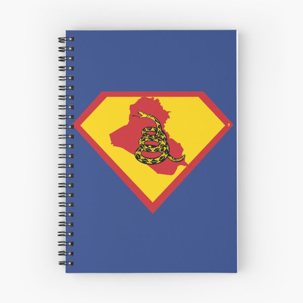 Artikelvorschau, IRAK - Freiheit ist die Supermacht - Gadsden-Schlangenflagge - Don't Tread On Me SUPERHERO-Design entworfen und verkauft von pelagio.