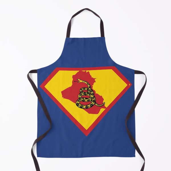Item preview, IRAQ  - Freedom Is The Superpower - Gadsden Snake Flag - Dont Tread On Me SUPERHERO design designed and sold by pelagio.