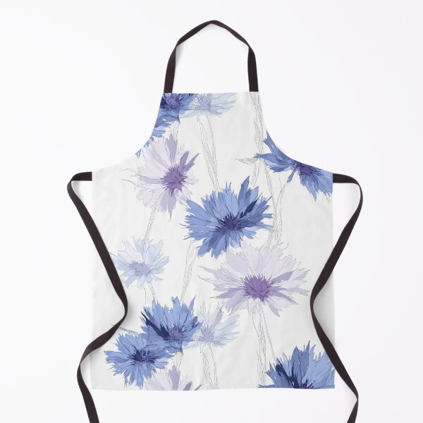 Item preview, Blue Cornflower Pattern Watercolor Design designed and sold by Kathleen Weinert.