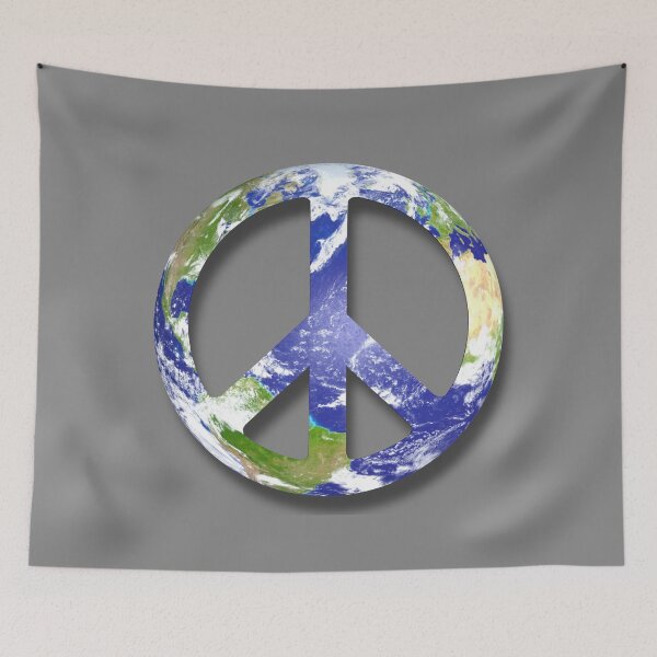 Item preview, Peace Symbol Earth Love Only One Planet Collection designed and sold by UnnecessaryLuck.