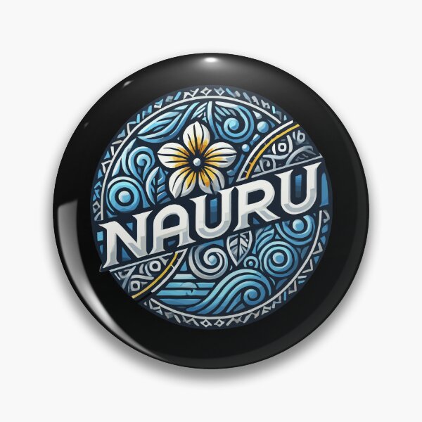 Item preview, NAURU - Tribal Pattern Art - Tropical Island Flower - Nauran designed and sold by Darling DeDe.