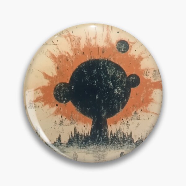 Item preview, Cosmic Detonation Over The Wasteland designed and sold by landletsy.