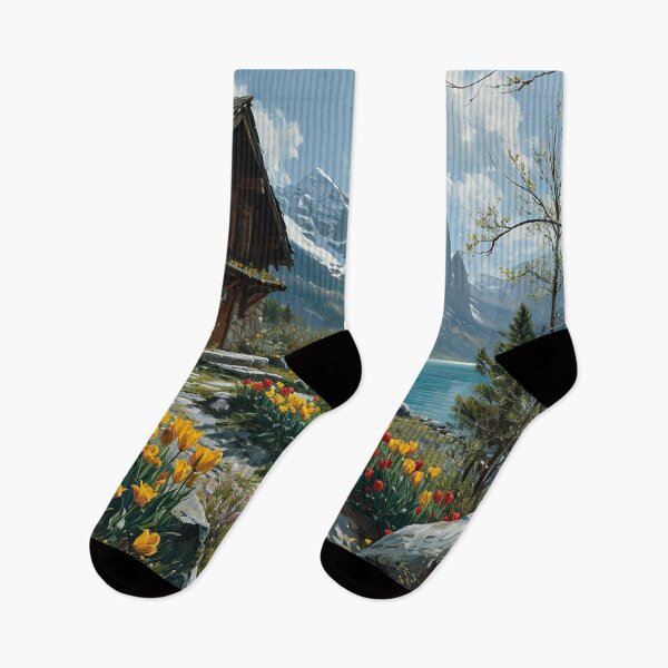 Item preview, Mountain Cabin 1  designed and sold by Dawn van Doorn.