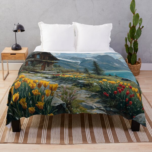 Item preview, Mountain Cabin 1 designed and sold by Dawn van Doorn.