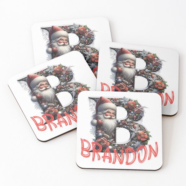 Item preview, Name Brandon. My name is Brandon. Winter initial. designed and sold by MagelliShop.