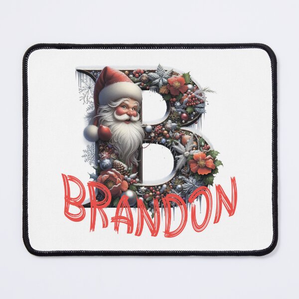 Item preview, Name Brandon. My name is Brandon. Winter initial. designed and sold by MagelliShop.
