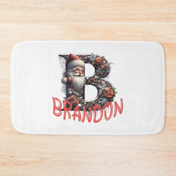 Item preview, Name Brandon. My name is Brandon. Winter initial. designed and sold by MagelliShop.