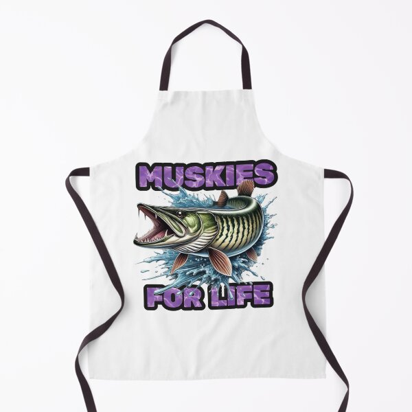 Item preview, Muskies For Life - Fierce Fishing Artwork designed and sold by WayoftheWater.
