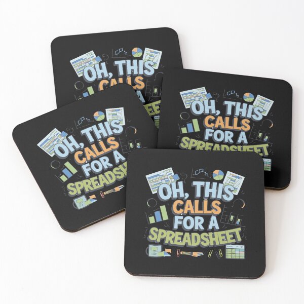 Item preview, Oh This Calls For A Spreadsheet Funny Office designed and sold by Mateusz Majcherek.