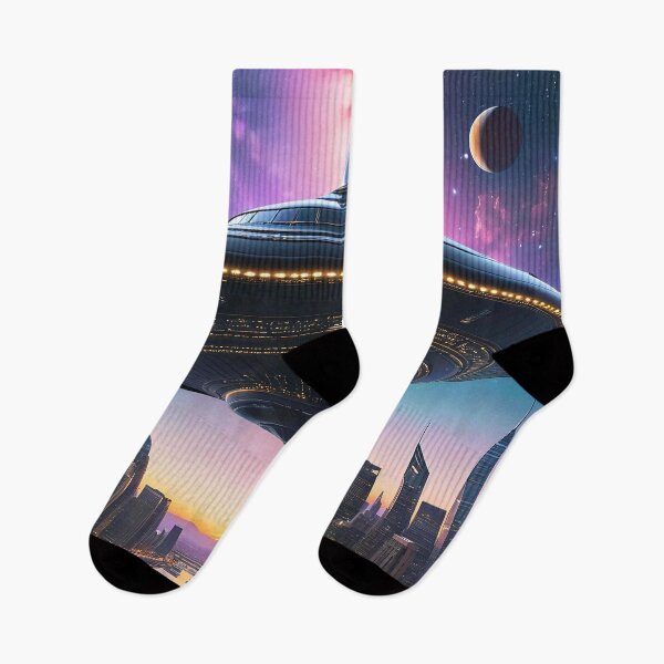 Item preview, UFO Above City designed and sold by Marcicev-Bojan.