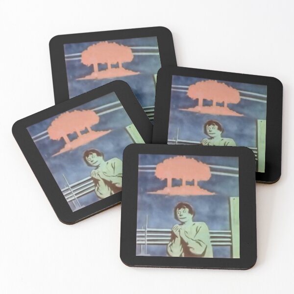 Item preview, Eerie Witness Under The Orange Glow designed and sold by landletsy.