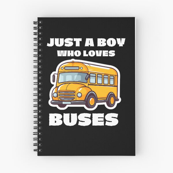Item preview,  Just a boy who loves buses designed and sold by MilkyForest.