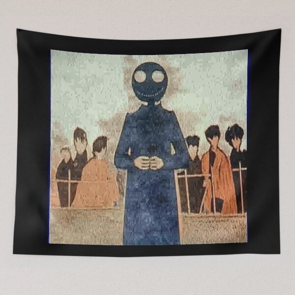 Item preview, Grinning Figure Among The Crowd designed and sold by landletsy.