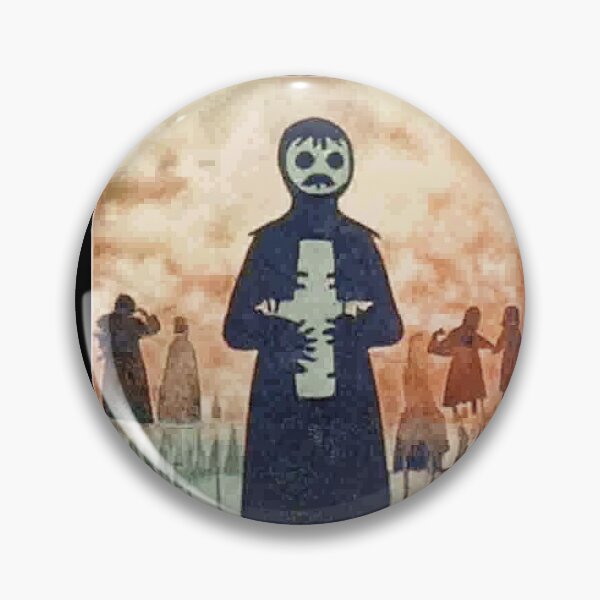 Item preview, Silent Watcher With The Cross designed and sold by landletsy.