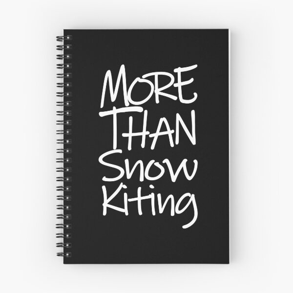 Item preview, More Than SnoKiting The Perfect Way to Show how much you love the adventure designed and sold by YAHIA-14.