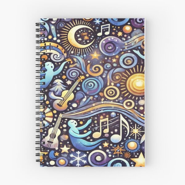 Item preview, Celestial Carolers in Winter Night – Perfect Gift for Holidays designed and sold by Imaginarium of Chaos falcon88 .