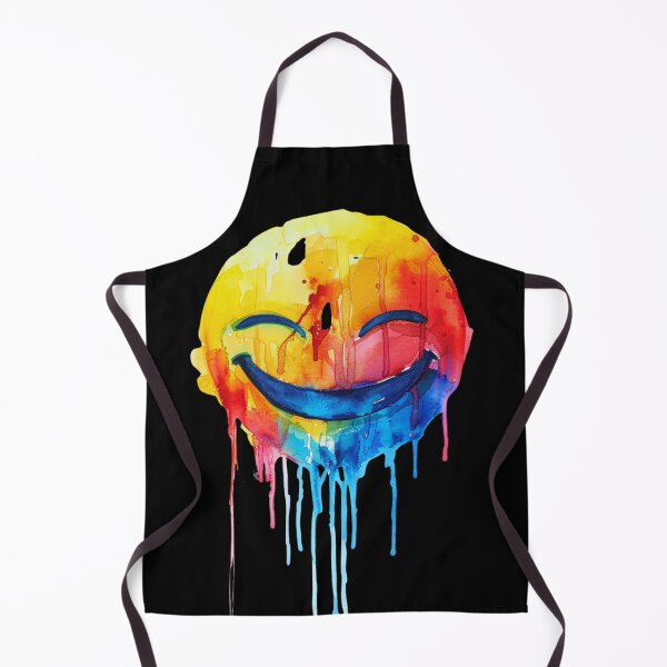 Item preview, Tears with a smile on a watercolor white background designed and sold by LazyLifestyle.