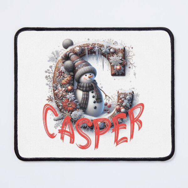 Item preview, Name Casper. My name is Casper. Winter initial. designed and sold by MagelliShop.