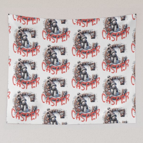 Item preview, Name Casper. My name is Casper. Winter initial. designed and sold by MagelliShop.