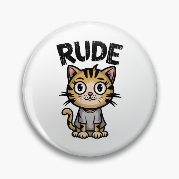 Item preview, Rude Cat designed and sold by lemurdesigns.