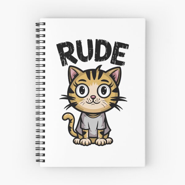 Item preview, Rude Cat designed and sold by lemurdesigns.