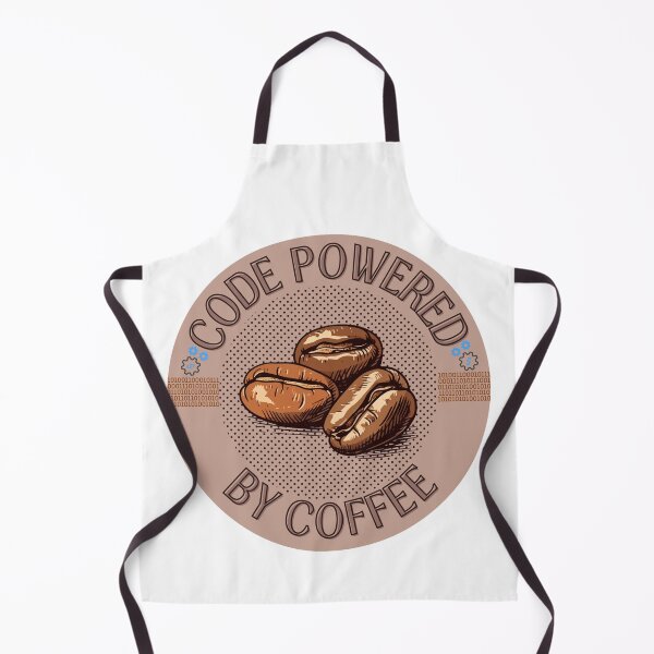Item preview, Code Powered by Coffee: Programmer's Caffeine-Fueled Coding Gear designed and sold by Shabby Script Archive | Digital Designer .