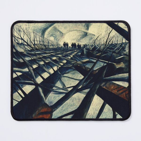 Item preview, Abstract Landscape of Conflict designed and sold by landletsy.