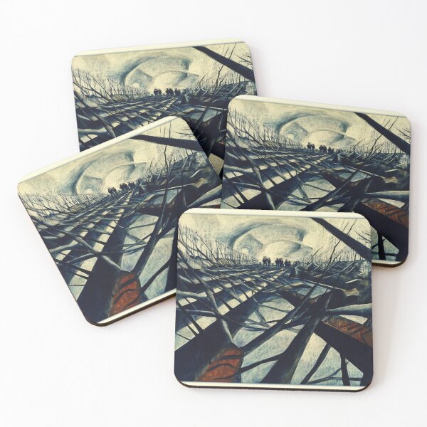 Item preview, Abstract Landscape of Conflict designed and sold by landletsy.