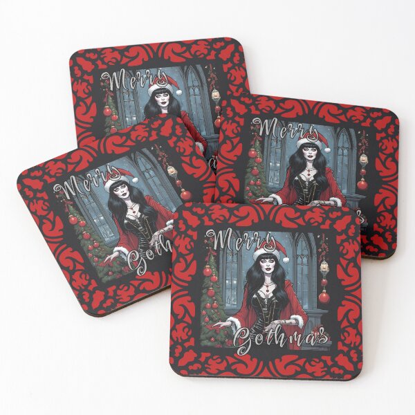 Item preview, Merry Goth-mas  designed and sold by PitchBlackIcon.