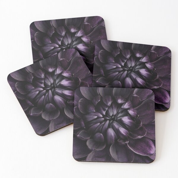 Item preview, Dark purple flower close-up view designed and sold by anytka.