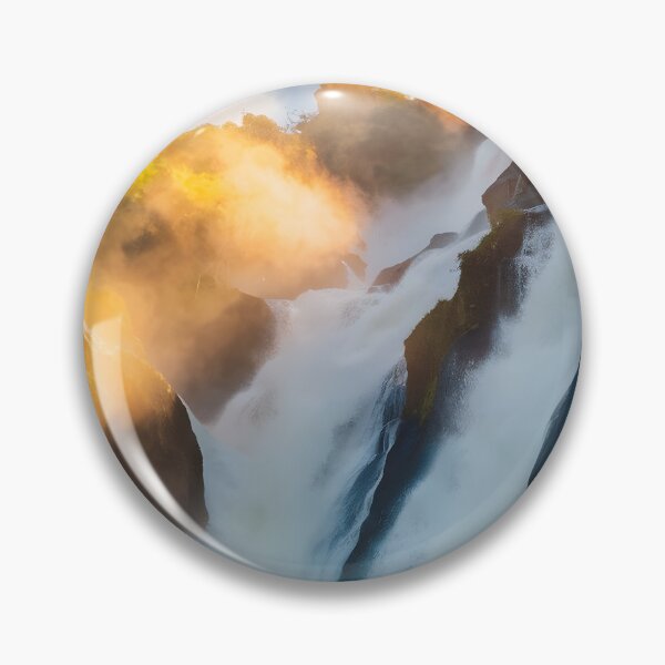 Item preview, waterfall in the green forest or green jungle 12 designed and sold by AA-designstore.