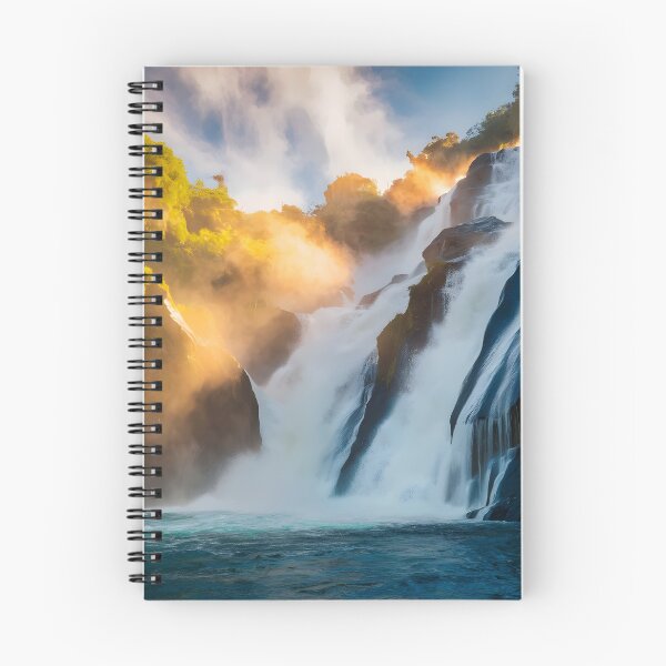 Item preview, waterfall in the green forest or green jungle 12 designed and sold by AA-designstore.