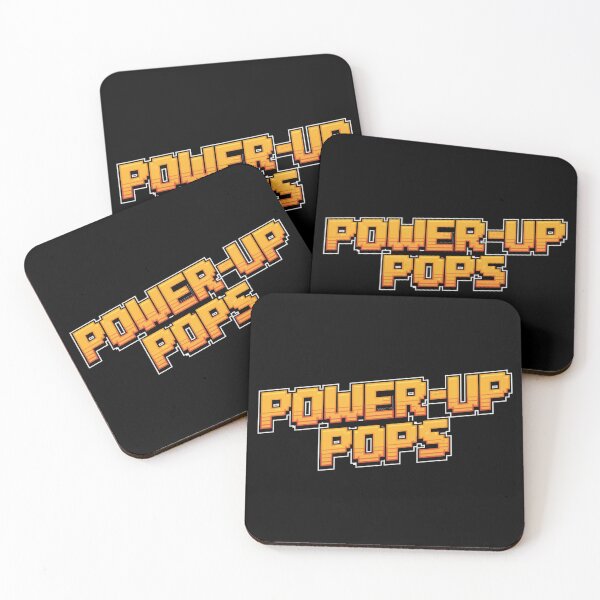 Item preview, Power-Up Pops in Action designed and sold by 8bitdecalworld.