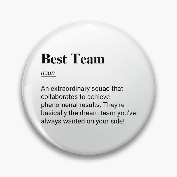 Item preview, Best Team Definition Funny Coworkers & Colleagues designed and sold by CuteLovelyDesigns.