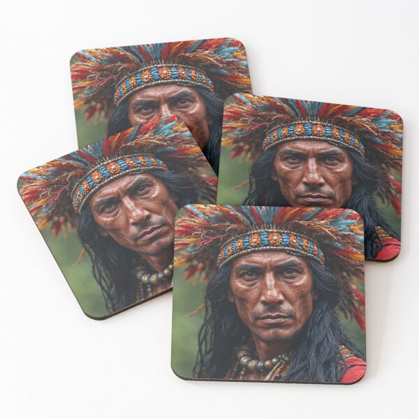 Item preview, Native American Man designed and sold by TheArtOfPat.