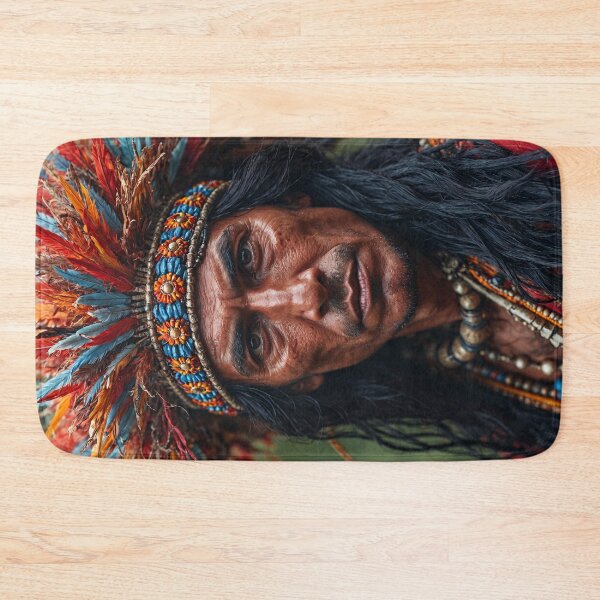 Item preview, Native American Man designed and sold by TheArtOfPat.