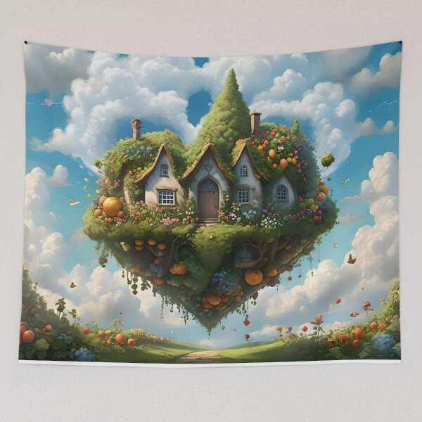 Item preview, Floating Fairy House designed and sold by MoonBunniie.