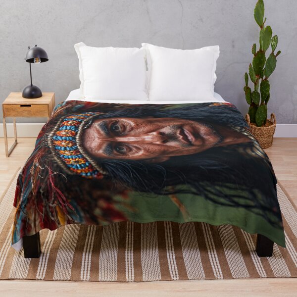 Item preview, Native American Man designed and sold by TheArtOfPat.