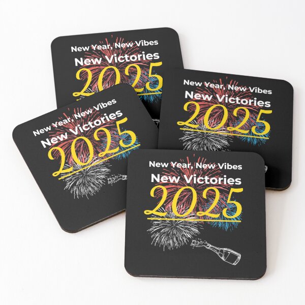 Item preview, New Year, New Vibes, New Victories – 2025 T-Shirt designed and sold by JCRockDesign.